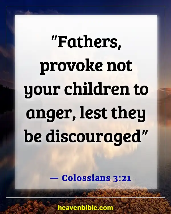 Bible Verses For New Parents (Colossians 3:21)