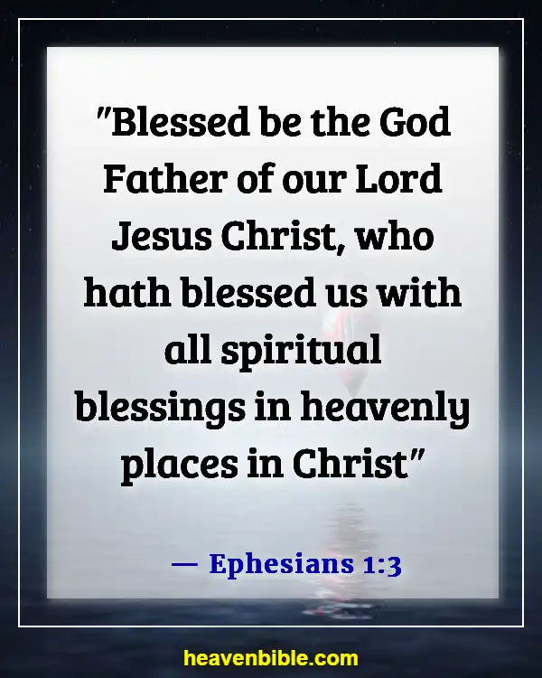 Bible Verse About Curses And Blessings (Ephesians 1:3)