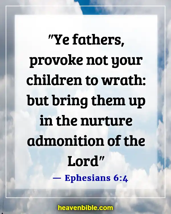 Bible Verses For New Parents (Ephesians 6:4)