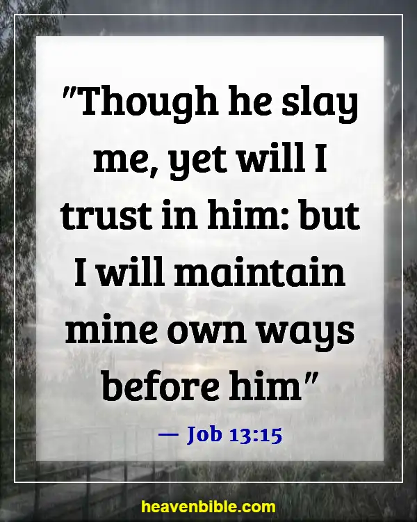 Bible Verses About Keeping Faith In Hard Times (Job 13:15)