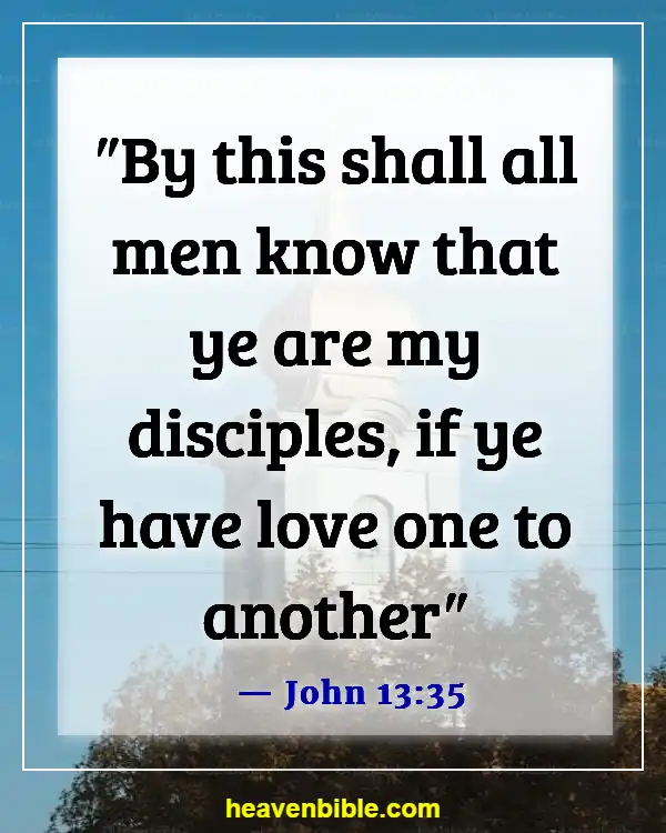 Bible Verses About Leading Others To God (John 13:35)