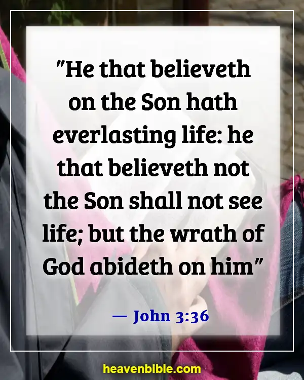 Bible Verses About Punishment In Hell (John 3:36)