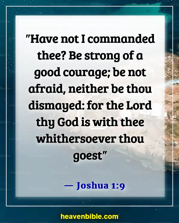 Bible Verse About Commitment To Ministry (Joshua 1:9)