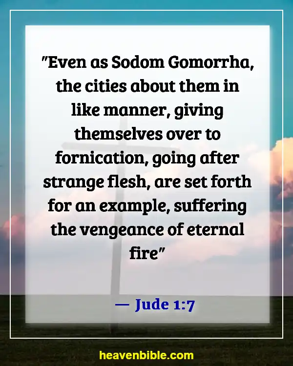 Bible Verses About Punishment In Hell (Jude 1:7)