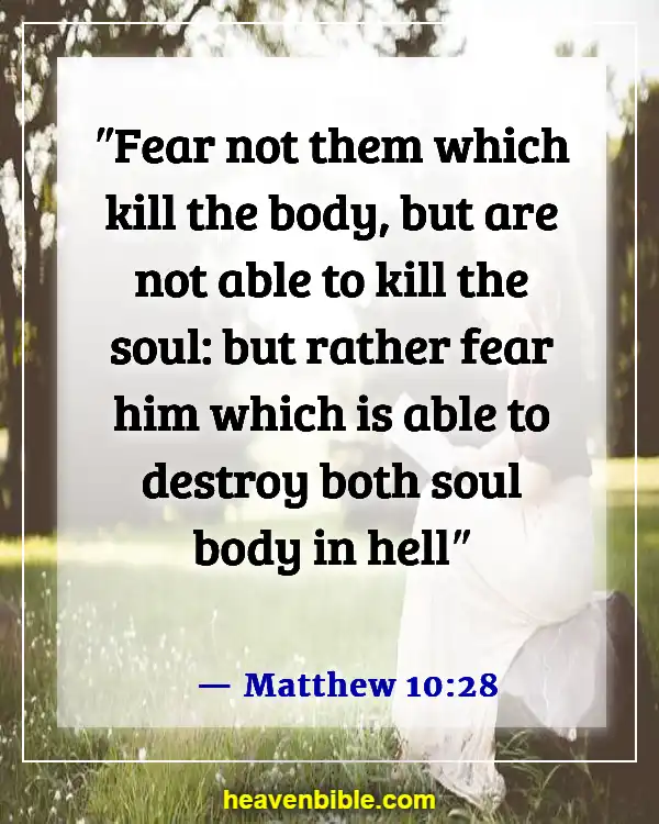 Bible Verses About Eternal Life In Hell (Matthew 10:28)