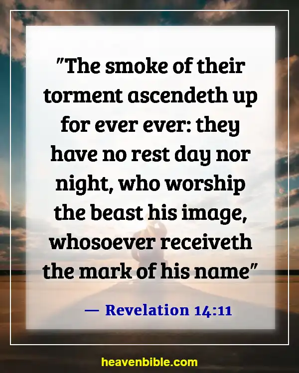 Bible Verses About Punishment In Hell (Revelation 14:11)